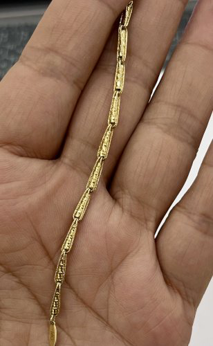 Браслет Exclusive Gold 646887 длина 18 см, вес 2.96 г золото, плетение фантазийное купить,NaN