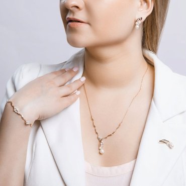 Браслет SOKOLOV 795026 длина 17 см, вес 3.67 г золото, плетение фантазийное купить,NaN