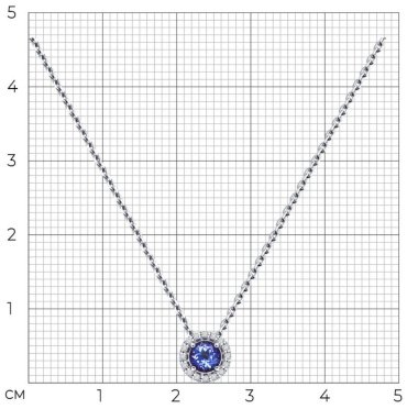 Колье Sokolov 6074002 45см 2.7гр купить,NaN