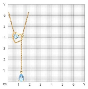 Колье Sokolov 770238_45 45см 3.3гр купить,NaN