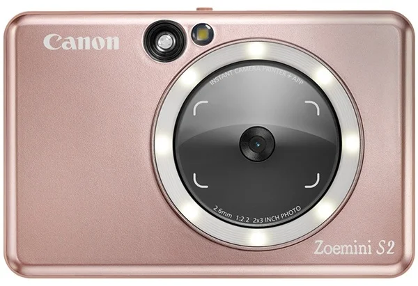 Фотоаппарат моментальной печати Canon Zoemini S2 Rose Gold