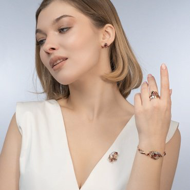 Браслет PLATINA 05-0799-00-204-1111 длина 16 см, вес 7.08 г золото, плетение якорное купить,NaN