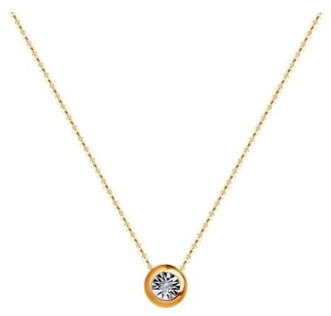 Колье Diamant 51-270-01074-1 длина 42 см вес 1.36 г золото, бриллиант купить,NaN