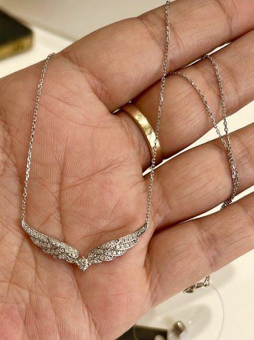 Колье Diamant 876654 длина 45 см вес 3.5 г золото, бриллиант купить,NaN