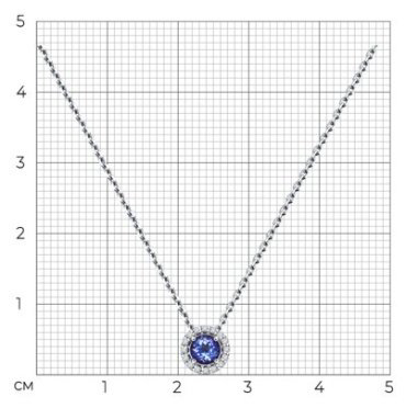 Колье Sokolov 6074002_40 40см 2.61гр купить,NaN