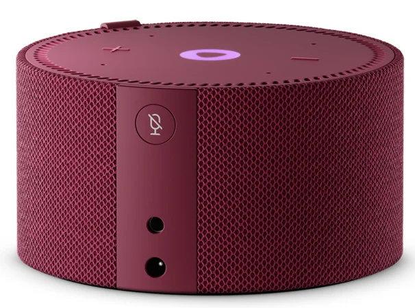 Умная колонка Яндекс Мини Новая с Часами YNDX-00020RED Красный гранат купить,0