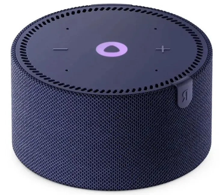 Умная колонка Яндекс Мини Новая YNDX-00021BLU Синий сапфир