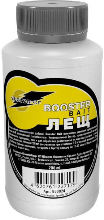 Ароматизатор GreenFishing Booster Bait Лещ 200мл купить,NaN