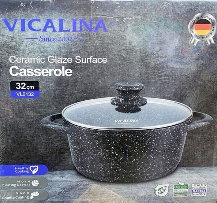 Казан Vicalina 12 л, мраморная крошка купить,24000