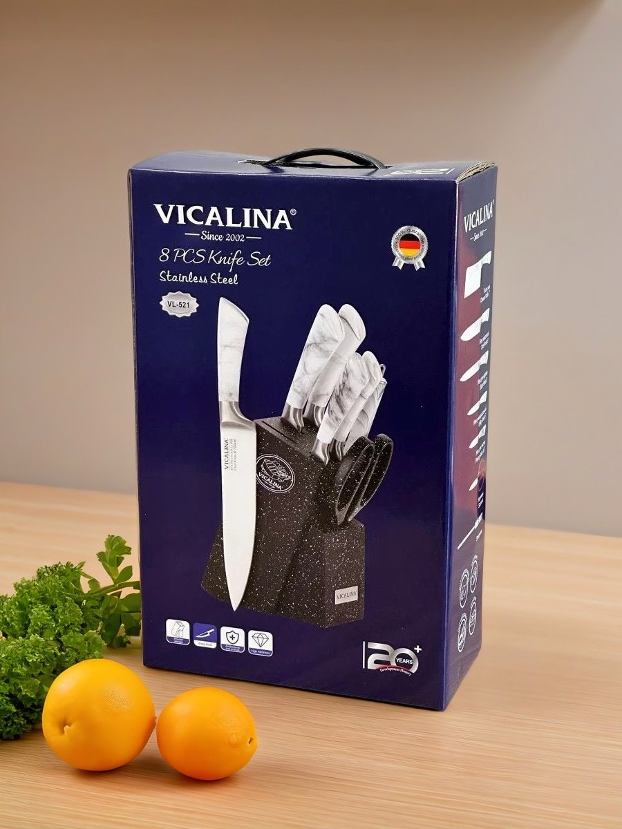 Набор ножей VL-521 VICALINA-VL-521, лезвие: нержавеющая сталь 5 шт купить,NaN