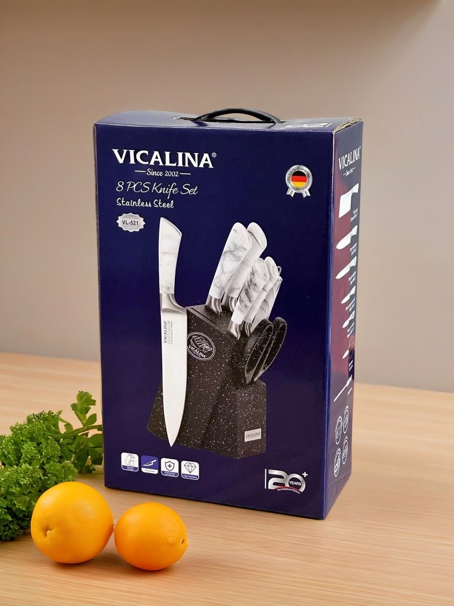 Набор ножей VL-521 VICALINA-VL-521, лезвие: нержавеющая сталь 5 шт купить,NaN