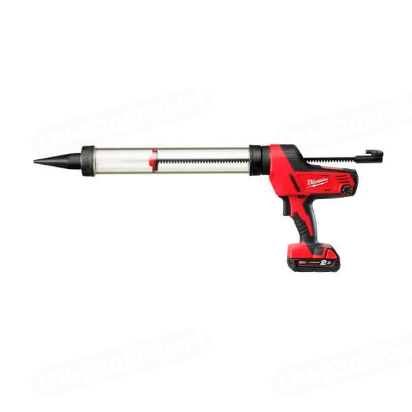 Клеевой пистолет Milwaukee C18 PCG/600T-201B красный