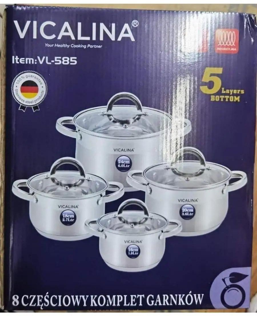 Vicalina набор кастрюль VL-585 8 в 1