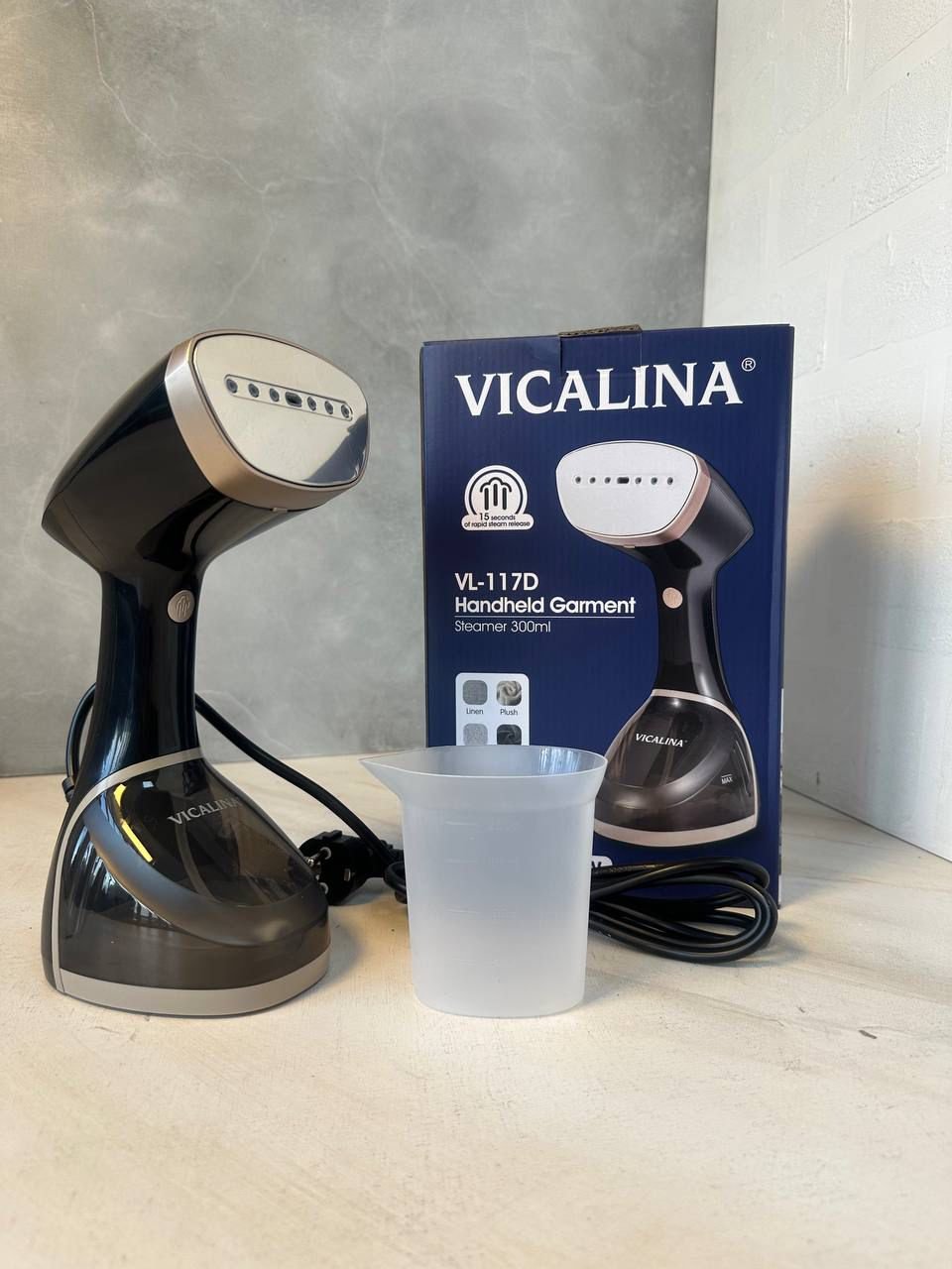 Отпариватель Vicalina VL-117D черный