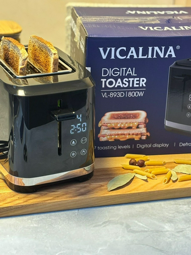 Тостер Vicalina VL-893D черный