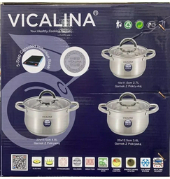 Vicalina набор кастрюль VL-585 8 в 1