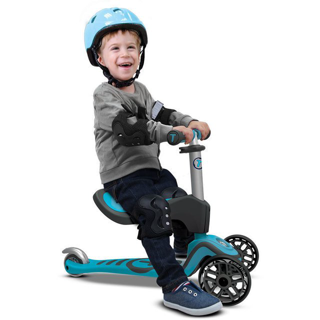 Самокат Smart Trike T-Scooter T1 синий купить,NaN