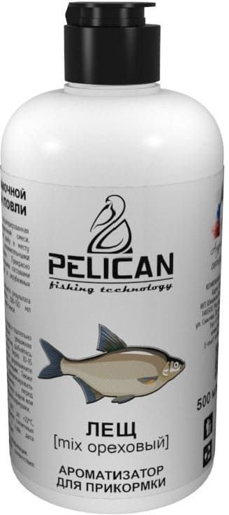 Ароматизатор Pelican Лещ Ореховый Микс 500мл купить,NaN