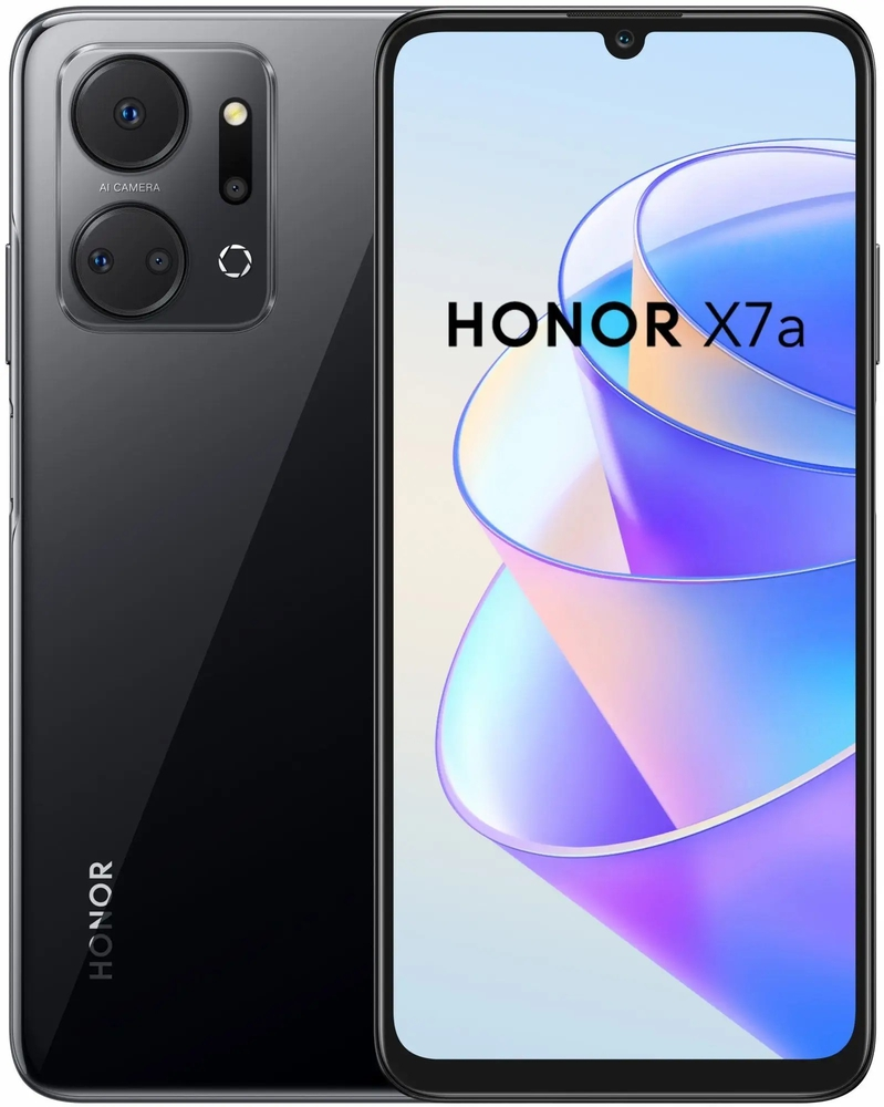 Смартфон Honor X7A 4/128GB Midnight Black купить,NaN