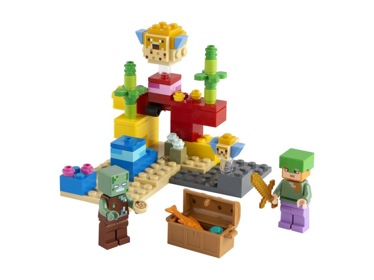 Конструктор Lego Minecraft  21164 Коралловый риф купить,NaN