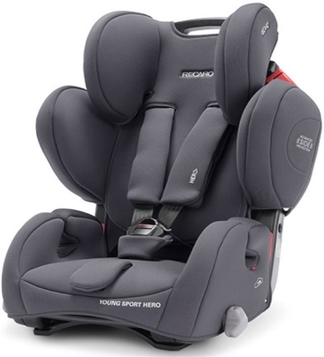 Автокресло Recaro Young Sport Hero Core Simply Grey  купить,NaN