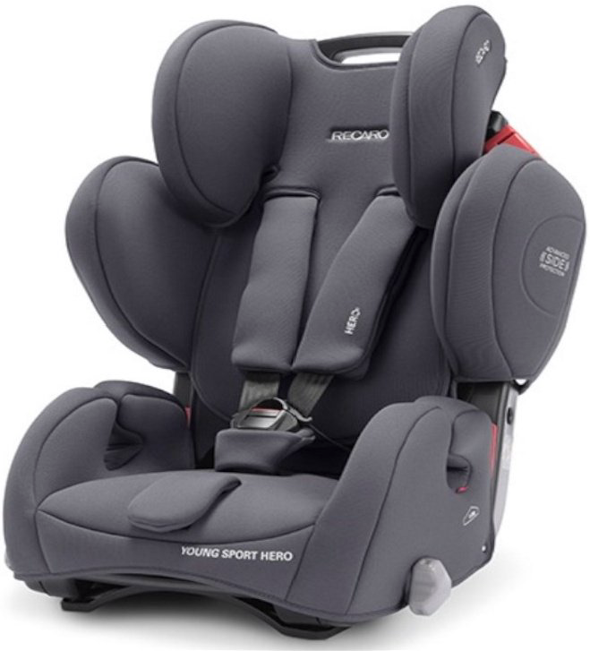Автокресло Recaro Young Sport Hero Core Simply Grey  купить,NaN