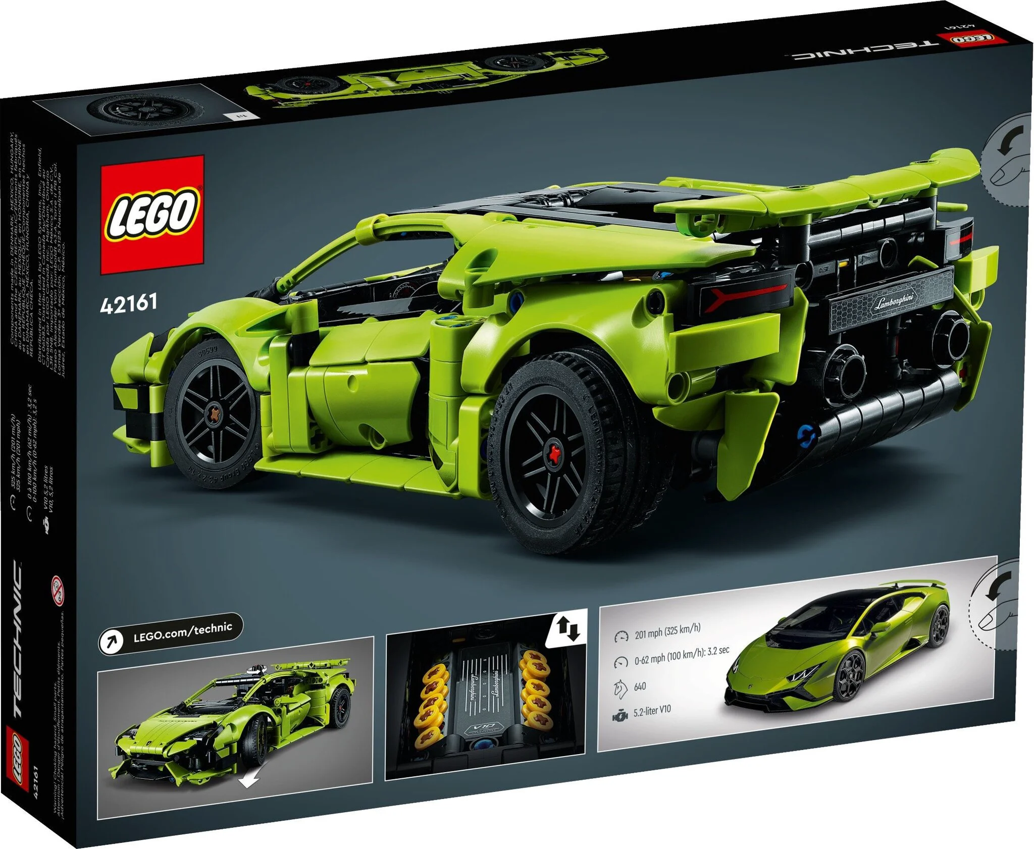Конструктор LEGO Техник Lamborghini Huracan Tecnica 42161  купить,0