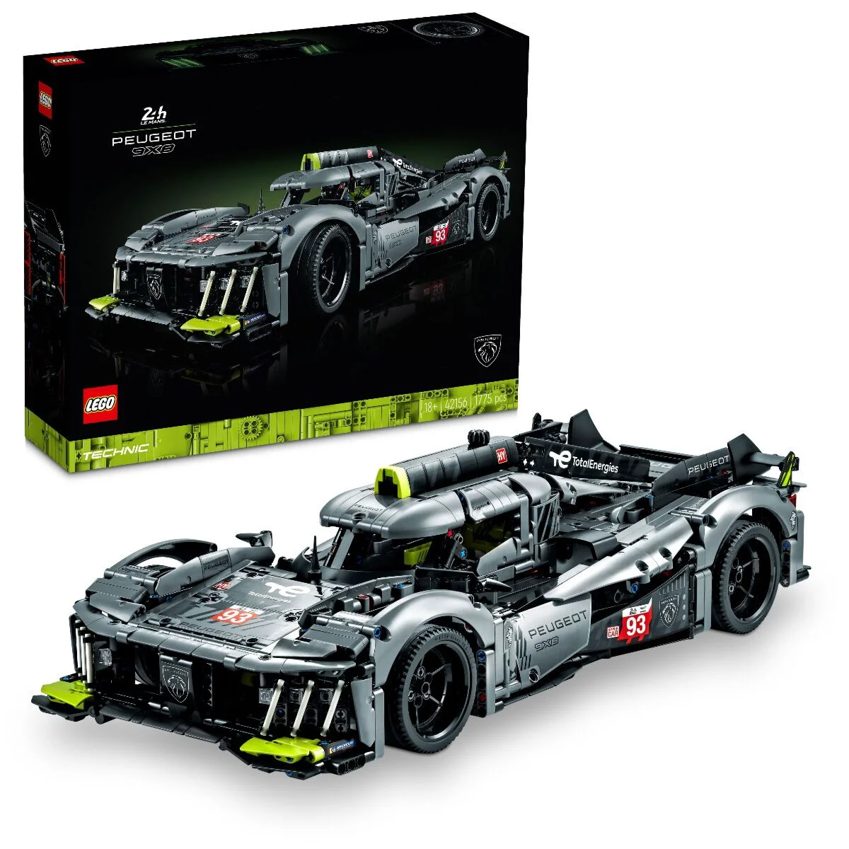 Конструктор LEGO Техник Peugeot 9X8 Hypercar 42156  купить,NaN