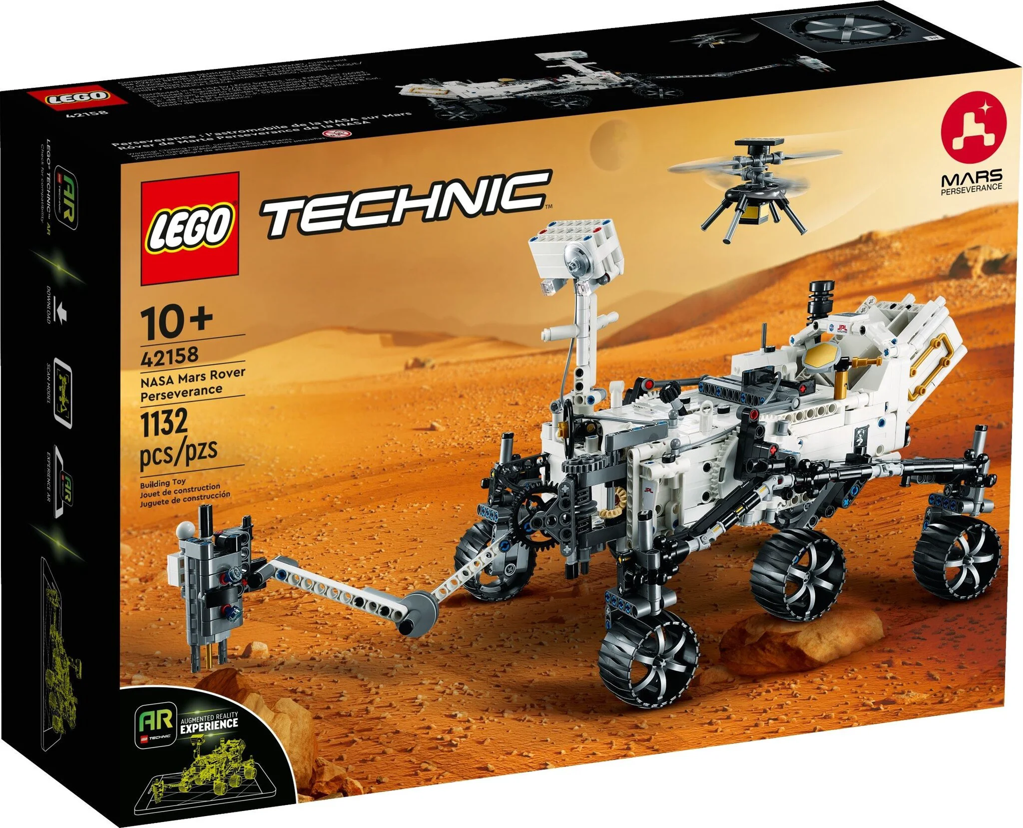 Конструктор LEGO Техник Марсоход NASA «Настойчивость» 42158 - ForteMarket Конструктор LEGO Техник Марсоход NASA «Настойчивость» 42158 купить,0
