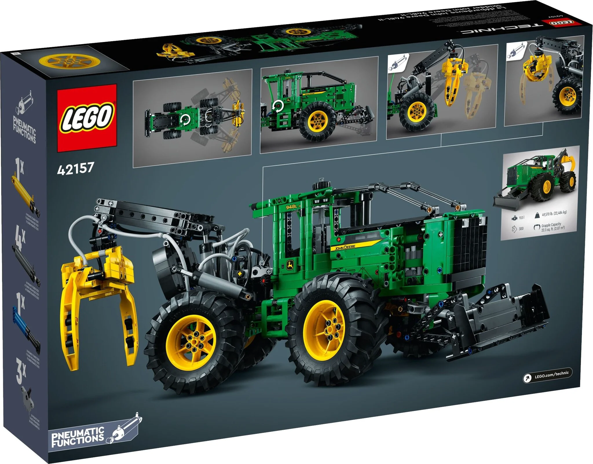 Конструктор LEGO Техник Трелевочный трактор John Deere 948L-II 42157  купить,NaN