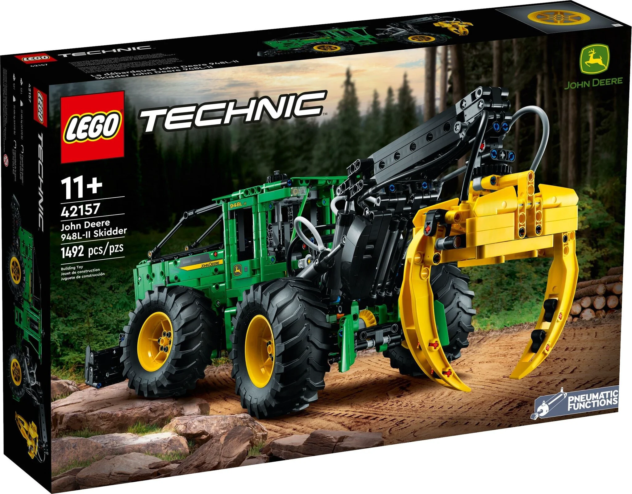 Конструктор LEGO Техник Трелевочный трактор John Deere 948L-II 42157  купить,NaN