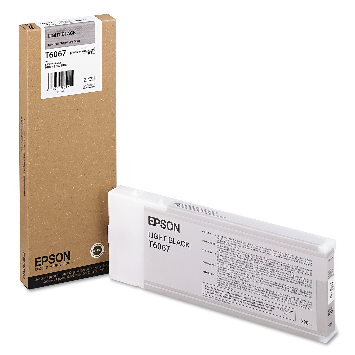 Картридж Epson C13T606700 SP-4880 серый  купить,NaN