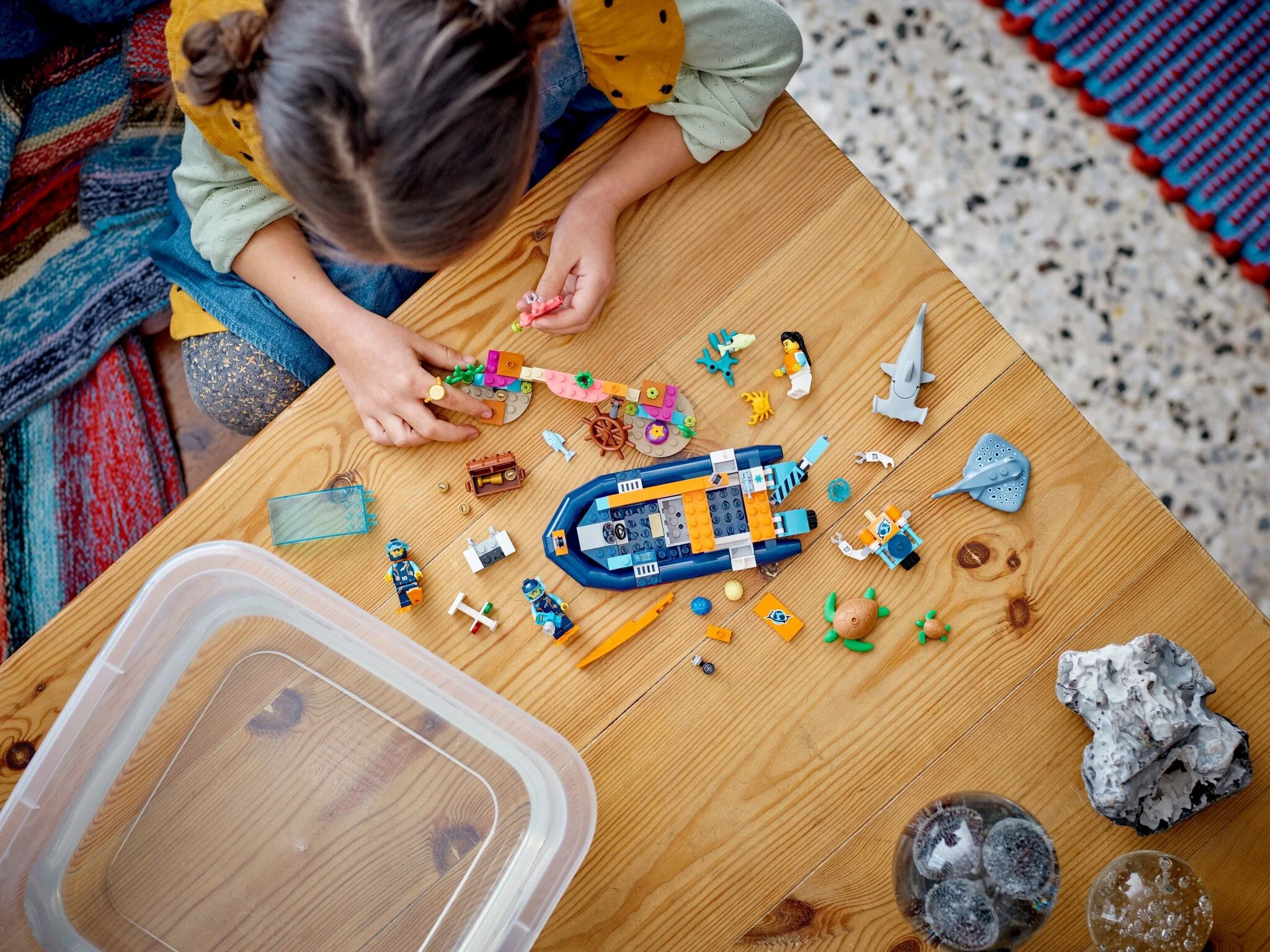 Конструктор LEGO Город Лодка для дайвинга 60377 - ForteMarket Конструктор LEGO Город Лодка для дайвинга 60377 купить,0