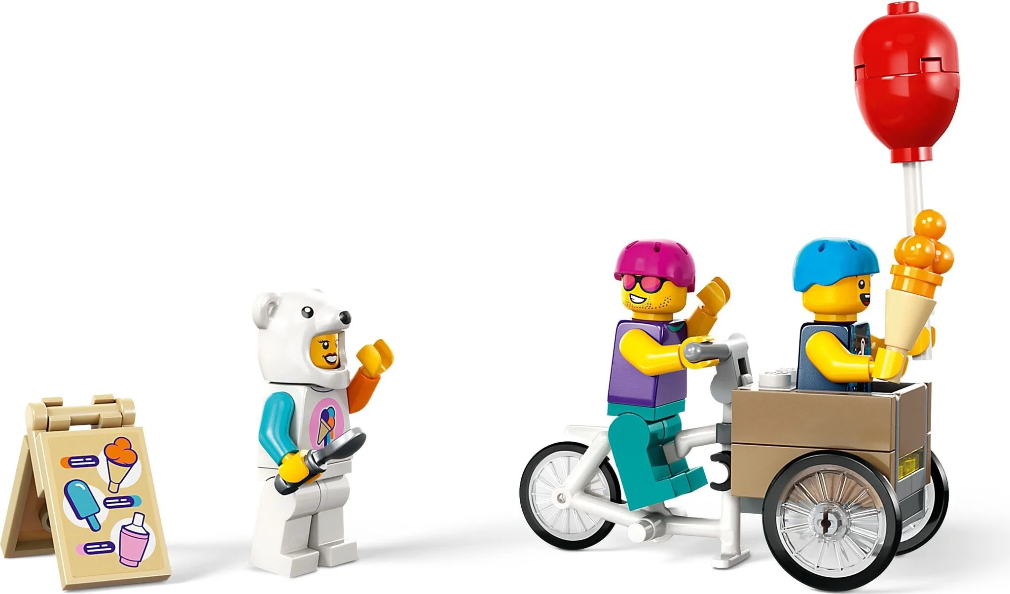 Конструктор LEGO Город Магазин мороженого 60363 - ForteMarket Конструктор LEGO Город Магазин мороженого 60363 купить,0