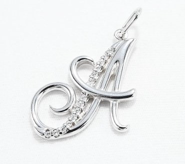 Подвеска Diamant 94-130-01377-1 вес 1.68 г серебро, фианит купить,13711