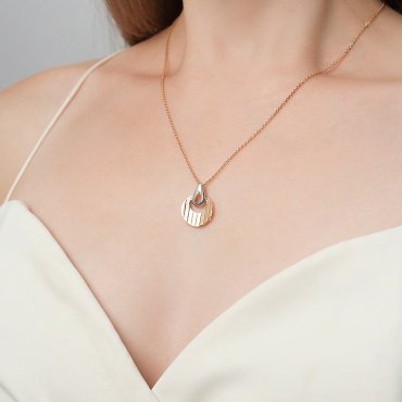 Подвеска PLATINA 03-3532-00-000-1111 вес 1.41 г золото, без вставок купить,NaN
