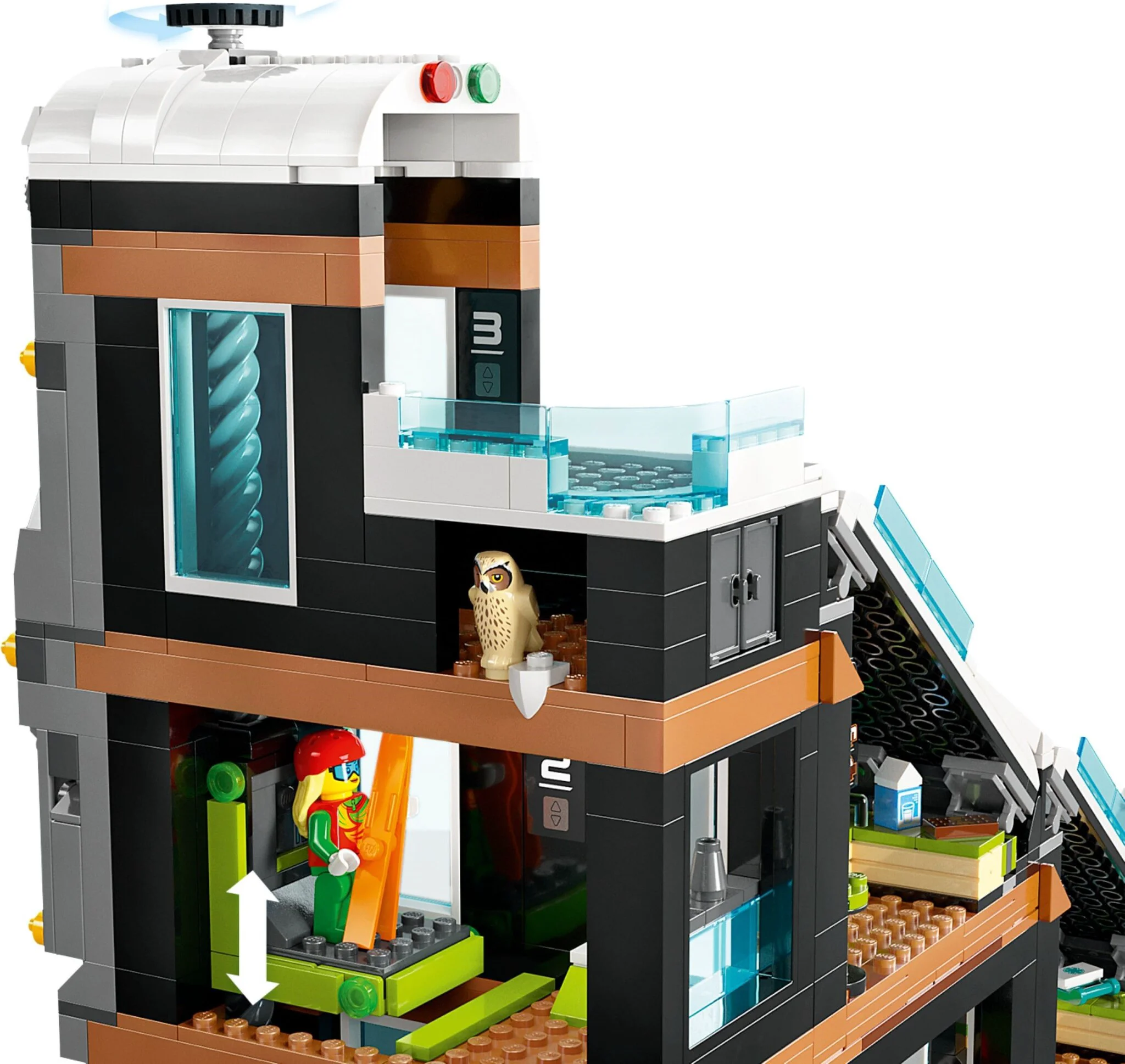 Конструктор LEGO Город Горнолыжный курорт 60366 купить,NaN