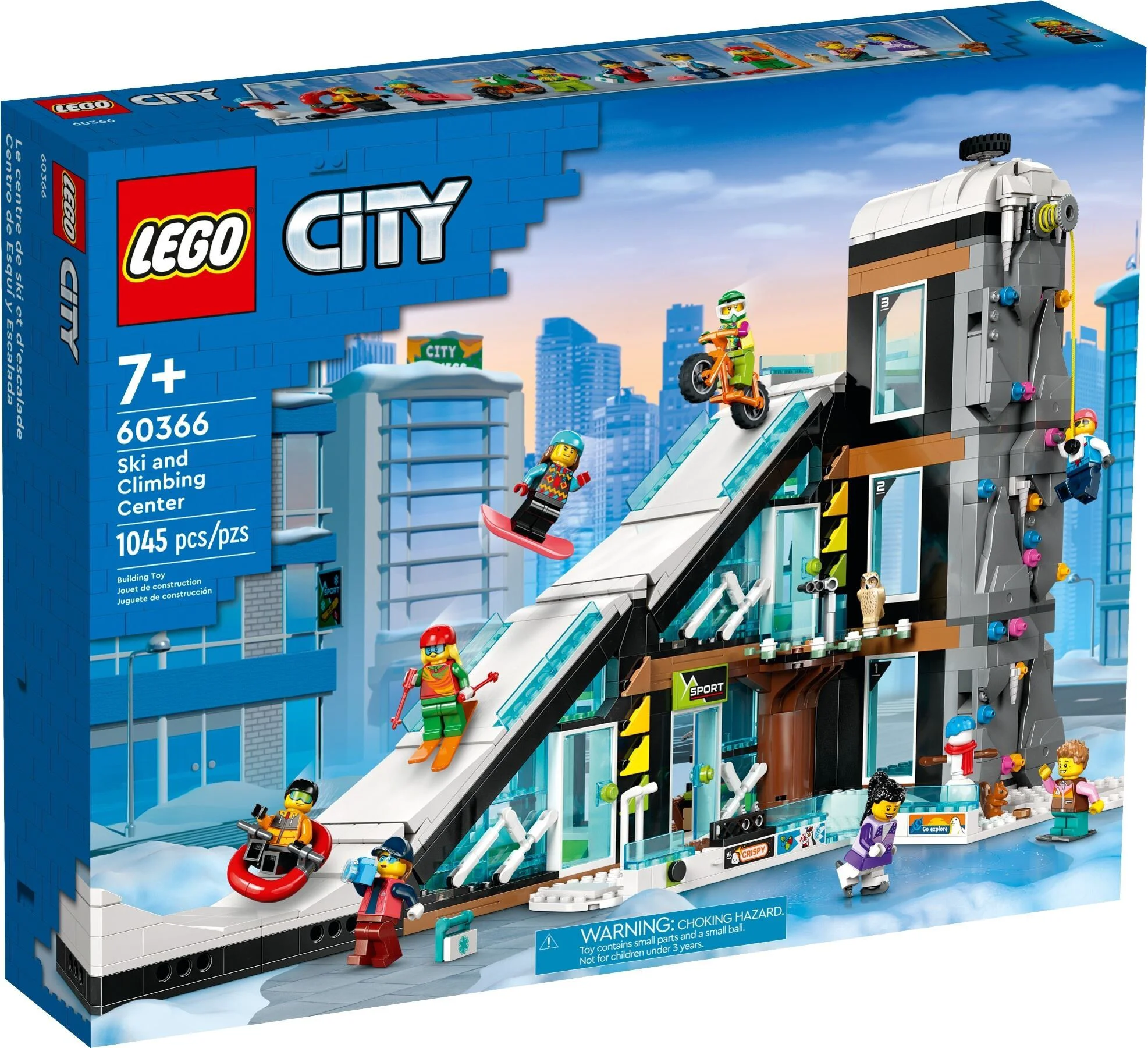 Конструктор LEGO Город Горнолыжный курорт 60366 купить,NaN