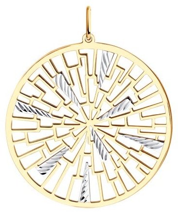 Подвеска Diamant 51-130-01056-1 вес 1.87 г золото, без вставок купить,196290