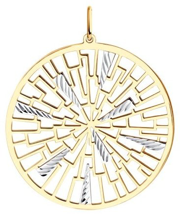 Подвеска Diamant 51-130-01056-1 вес 1.87 г золото, без вставок купить,196290