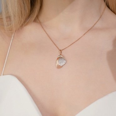 Подвеска PLATINA 03-3483-01-000-1111 вес 2.19 г золото, без вставок купить,NaN