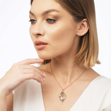 Подвеска PLATINA 03-2848-00-000-1111-59 вес 4.90 г золото, без вставок купить,NaN