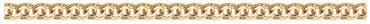 Цепь MIUZ 582070502 длина 45 см, вес 4.22 г золото, плетение бисмарк купить,NaN
