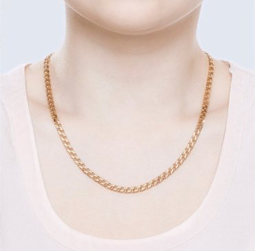 Цепь GOLD TRADE 582070702 длина 60 см, вес 10 г золото, плетение бисмарк купить,800000