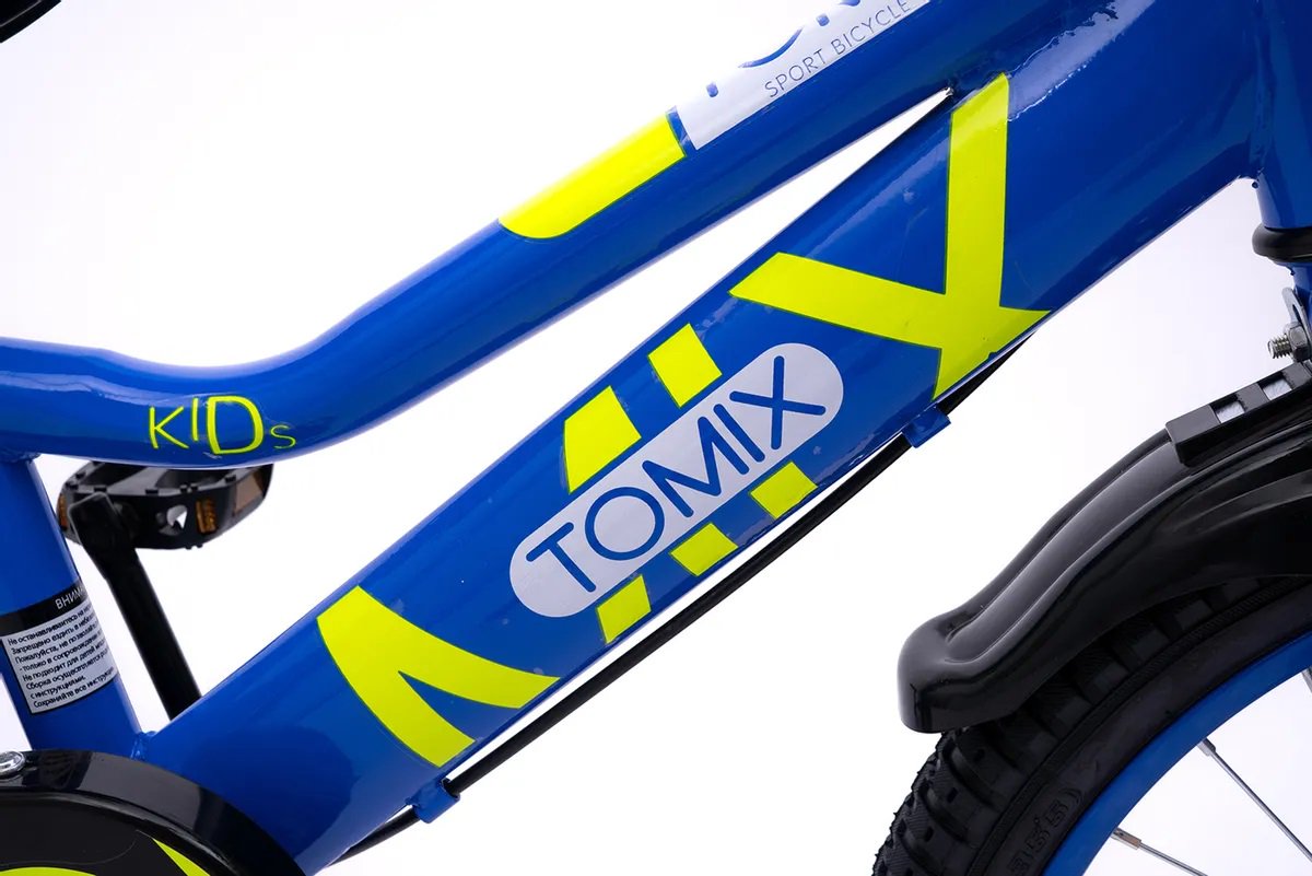 Велосипед  2 колесный Tomix  Junior Captain 14 синий купить,NaN