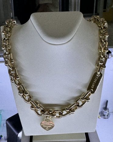 Цепь Exclusive Gold 755788 длина 55 см, вес 65.26 г золото, плетение якорное купить,NaN