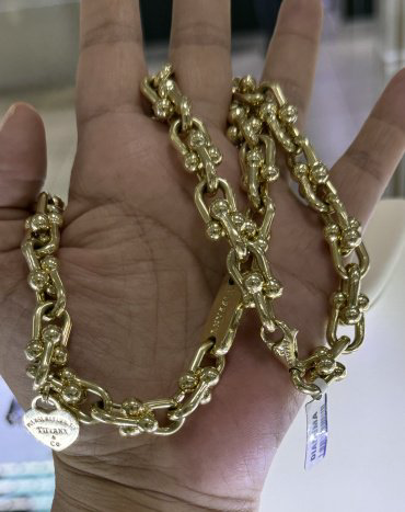 Цепь Exclusive Gold 755788 длина 55 см, вес 65.26 г золото, плетение якорное купить,NaN