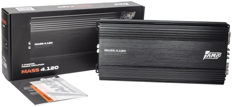 AMP MASS 4.120 1360 Вт 4 канальный купить,52668