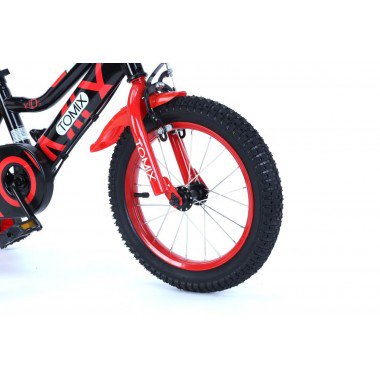 Велосипед 2 колесный  Tomix Junior Captain 16 красный купить,NaN