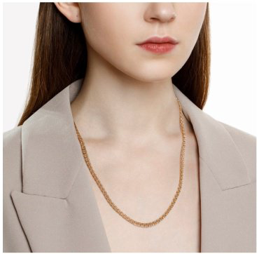 Цепь GOLD TRADE 8060200п-55 длина 55 см, вес 5.9 г золото, плетение бисмарк купить,NaN